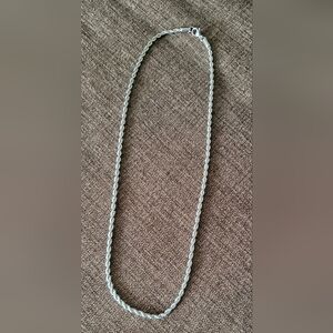 Stainless Steel Rope Chain Necklace